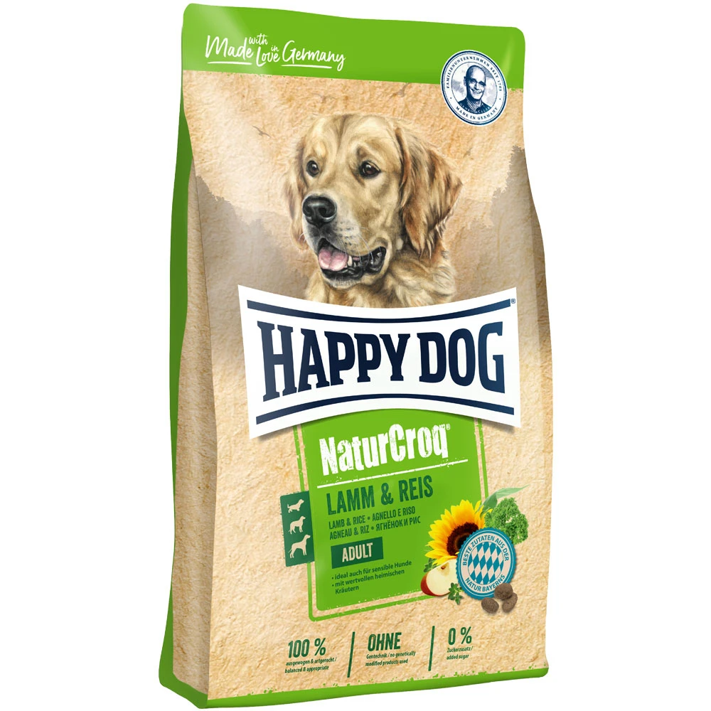 Happy Dog NaturCroq Lamm & Reis Trockenfutter 2 X 15 Kg 3 Happy Dog NaturCroq Lamm & Reis Trockenfutter 2 X 15 Kg