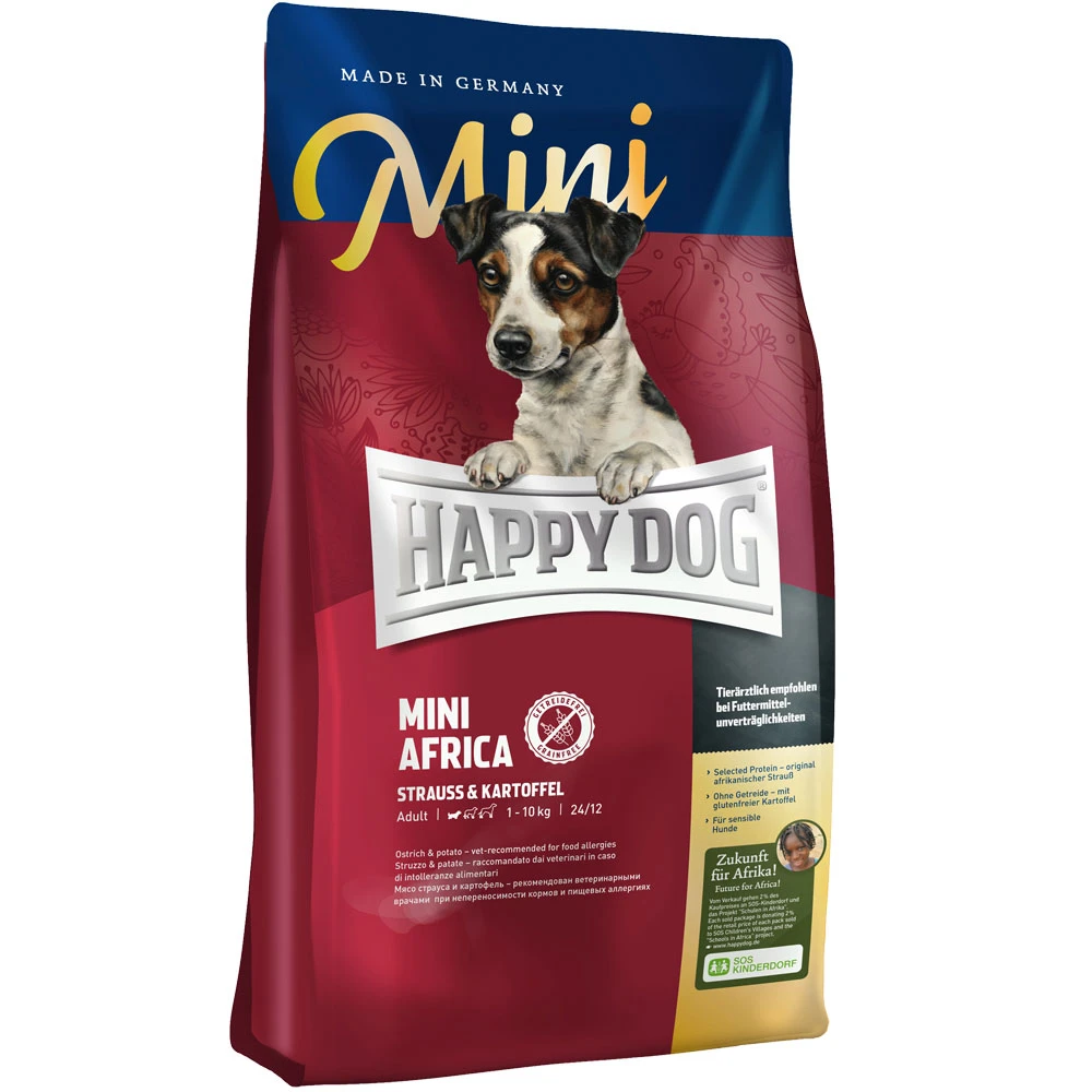 Happy Dog Supreme Mini Africa Trockenfutter 4 Kg 3 Happy Dog Supreme Mini Africa Trockenfutter 4 Kg