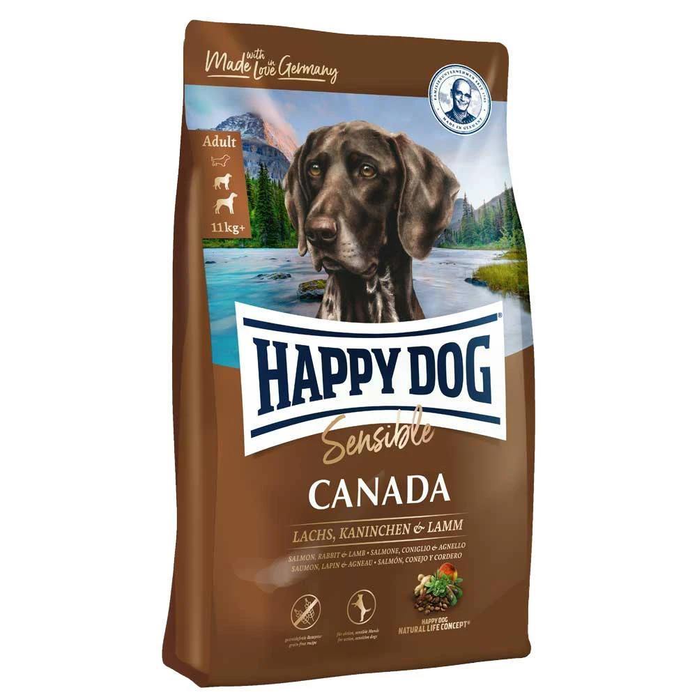 Happy Dog Supreme Sensible Canada Trockenfutter 4 Kg 3 Happy Dog Supreme Sensible Canada Trockenfutter 4 Kg