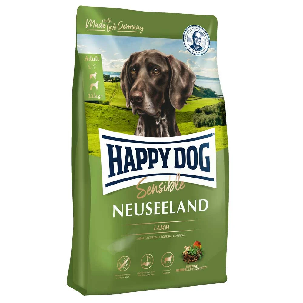Happy Dog Supreme Sensible Neuseeland Trockenfutter 4 Kg 3 Happy Dog Supreme Sensible Neuseeland Trockenfutter 4 Kg