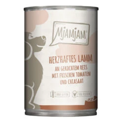 Mjamjam Mahlzeit Herzhaftes Lamm Nassfutter 12 X 400 G
