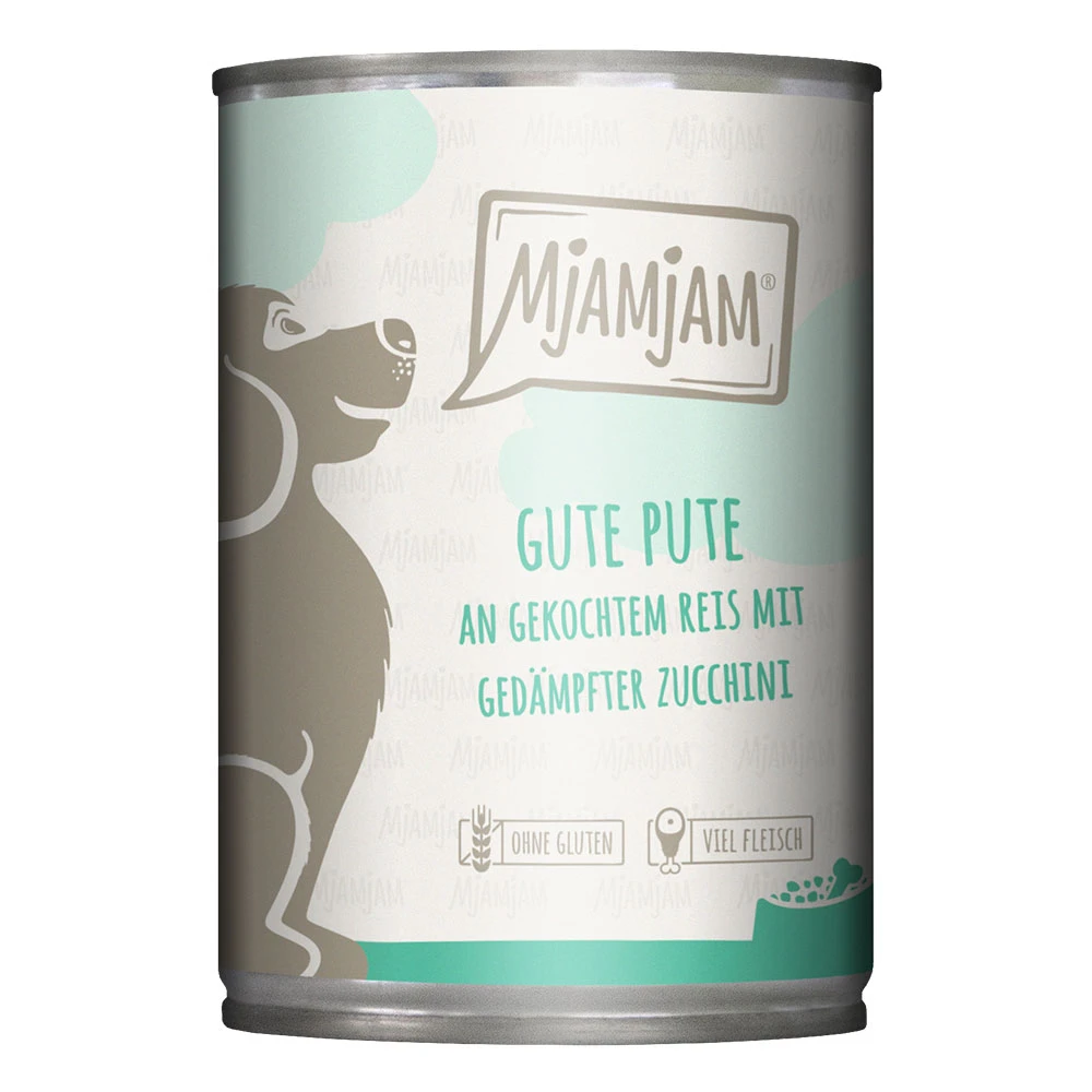 Mjamjam Mahlzeit Gute Pute Nassfutter 6 X 400 G 3 Mjamjam Mahlzeit Gute Pute Nassfutter 6 X 400 G