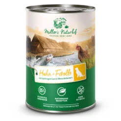 Müller’s Naturhof Huhn Und Forelle Nassfutter 6 X 400 G