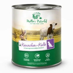 Müller’s Naturhof Kalb Und Kaninchen Nassfutter 24 X 800 G