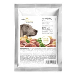Pets Premium Soft Ente Mit Kartoffeln, Erbsen Und Brennnessel Trockenfutter 5 Kg -Angebote Futter Reich Store petspremium hundefutter trockenfutter soft ente mit kartoffeln 70g