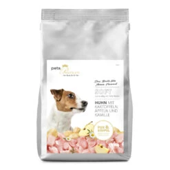 Pets Premium Soft Huhn Mit Kartoffeln, Äpfeln Und Kamille Trockenfutter 5 Kg -Angebote Futter Reich Store petspremium hundefutter trockenfutter soft huhn mit kartoffeln 1 5kg