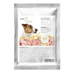 Pets Premium Soft Huhn Mit Kartoffeln, Äpfeln Und Kamille Trockenfutter 5 Kg -Angebote Futter Reich Store petspremium hundefutter trockenfutter soft huhn mit kartoffeln 70g