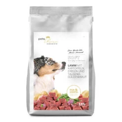 Pets Premium Lamm Mit Kartoffeln, Erbsen Und Tausendgüldenkraut Trockenfutter 3 X 5 Kg -Angebote Futter Reich Store petspremium hundefutter trockenfutter soft lamm mit kartoffeln 5kg 3