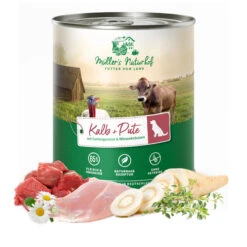 Müller’s Naturhof Kalb Und Pute Nassfutter 12 X 800 G
