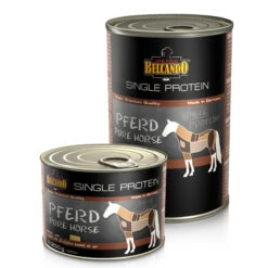 Belcando Single Protein Pferd Nassfutter 6 X 400 G -Angebote Futter Reich Store single protein pferd haupt 1