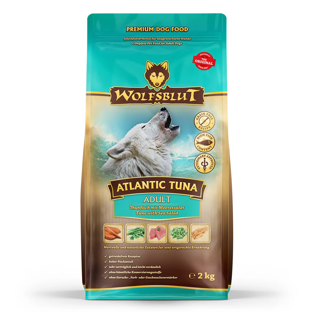 Wolfsblut Atlantic Tuna - Thunfisch Und Meeressalat Trockenfutter 2 Kg 4 Wolfsblut Atlantic Tuna - Thunfisch Und Meeressalat Trockenfutter 2 Kg – Bild 2