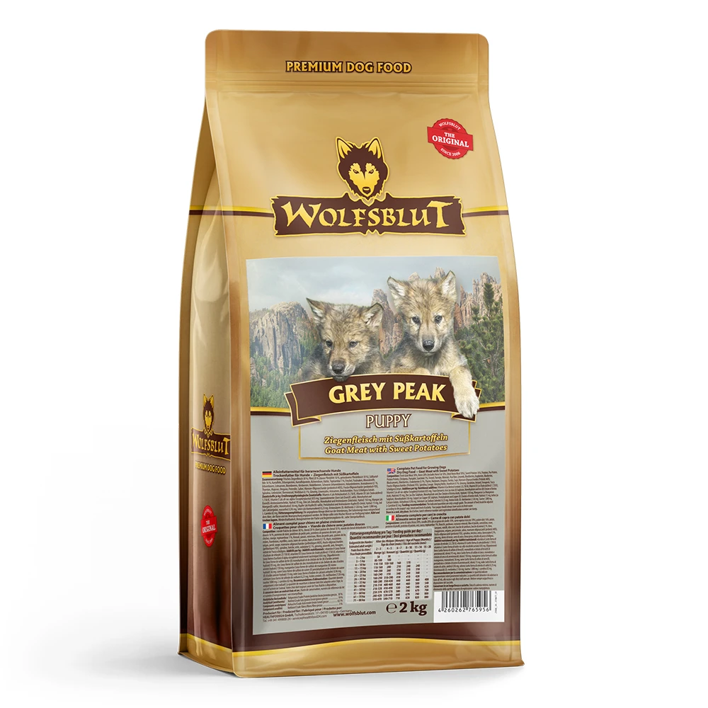 Wolfsblut Grey Peak - Ziegenfleisch Und Süßkartoffel Trockenfutter 3 X 2 Kg 3 Wolfsblut Grey Peak - Ziegenfleisch Und Süßkartoffel Trockenfutter 3 X 2 Kg