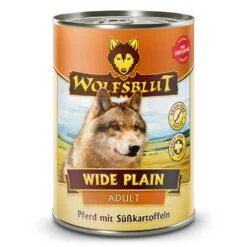 Wolfsblut Wide Plain - Pferd Mit Süßkartoffeln Nassfutter 12 X 395 G