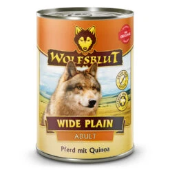 Wolfsblut Adult Wide Plain Quinoa - Pferd Mit Quinoa Nassfutter 24 X 395 G