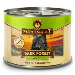 Wolfsblut Adult Dark Forest - Wild Mit Süßkartoffeln Nassfutter 6 X 200 G