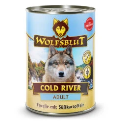 Wolfsblut Adult Cold River - Forelle Mit Süßkartoffeln Nassfutter 12 X 395 G
