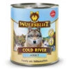 Wolfsblut Cold River - Forelle Mit Süßkartoffeln Nassfutter 6 X 800 G -Angebote Futter Reich Store wb783502 wolfsblut nassfutter coldriver 800g dose 4260603783502 1000px shd