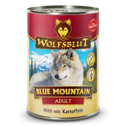 Wolfsblut Adult Blue Mountain - Wild Mit Kartoffeln Nassfutter 12 X 395 G