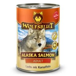 Wolfsblut Alaska Salmon - Lachs Mit Kartoffeln Nassfutter 6 X 395 G