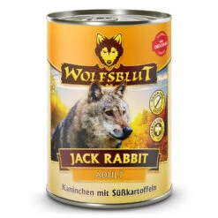 Wolfsblut Jack Rabbit - Kaninchen Mit Süßkartoffeln Nassfutter 6 X 395 G