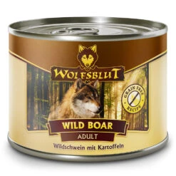 Wolfsblut Adult Wild Boar - Wildschwein Mit Kartoffeln Nassfutter 6 X 200 G