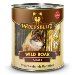 Wolfsblut Adult Wild Boar - Wildschwein Mit Kartoffeln Nassfutter 24 X 800 G