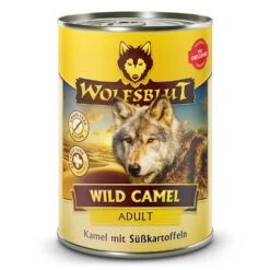 Wolfsblut Adult Wild Camel - Kamel Mit Süßkartoffeln Nassfutter 12 X 395 G