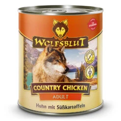 Wolfsblut Country Chicken - Huhn Mit Süßkartoffeln Nassfutter 6 X 800 G