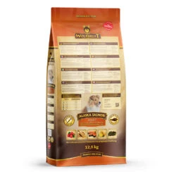 Wolfsblut Adult Alaska Salmon - Lachs Und Kartoffeln Trockenfutter 12,5 Kg -Angebote Futter Reich Store wb784615 wolfsblut trockenfutter alaskasalmon 12 5kg back 4260603784615 1000px shd