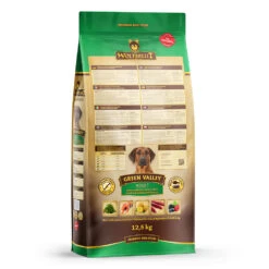 Wolfsblut Adult Green Valley - Lamm Und Lachs Trockenfutter 12,5 Kg -Angebote Futter Reich Store wb784646 wolfsblut trockenfutter greenvalley 12 5kg back 4260603784646 1000px shd