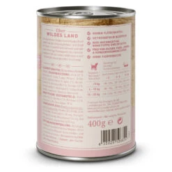 Wildes Land Rind Mit Süßkartoffel, Apfel Und Wildkräutern Nassfutter 6 X 400 G 8 Wildes Land Rind Mit Süßkartoffel, Apfel Und Wildkräutern Nassfutter 6 X 400 G -Angebote Futter Reich Store wildesland nassfutter puppy rind pur 400g back 4250231534874 1000px shd