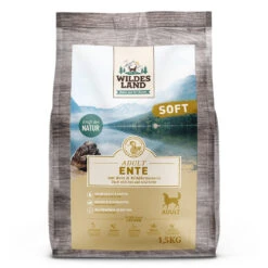 Wildes Land Soft Adult Trio Trockenfutter 3 X 1,5 Kg 16 Wildes Land Soft Adult Trio Trockenfutter 3 X 1,5 Kg -Angebote Futter Reich Store wl514872 wildesland softfutter hund ente 1 5kg front 4250839514872 1000px shd 3