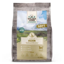 Wildes Land Soft Adult Trio Trockenfutter 3 X 1,5 Kg 17 Wildes Land Soft Adult Trio Trockenfutter 3 X 1,5 Kg -Angebote Futter Reich Store wl514926 wildesland softfutter hund huhn 1 5kg front 4250839514926 1000px shd 3