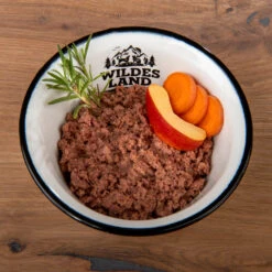 Wildes Land Huhn Mit Karotte, Apfel Und Wildkräutern Nassfutter 6 X 400 G -Angebote Futter Reich Store wl hund nafu classic puppy huhn 1000px