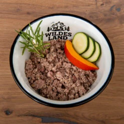 Wildes Land Lamm Mit Reis, Kürbis Und Wildkräutern Nassfutter 6 X 400 G -Angebote Futter Reich Store wl hund nafu classic puppy lamm 1000px 1