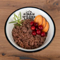 Wildes Land Truthahn Mit Süßkartoffel, Cranberries, Wildkräutern Und Distelöl Nassfutter 24 X 400 G -Angebote Futter Reich Store wl hund nafu classic truthahn 1000px 5